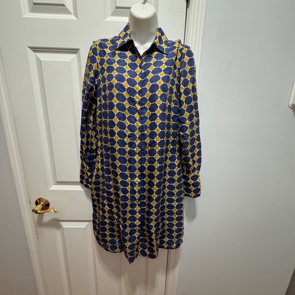 kay unger midi a-line ruffled begonia dress Brooks Brothers Floral A-Line Dress SZ 2  Divas Treasure Closet